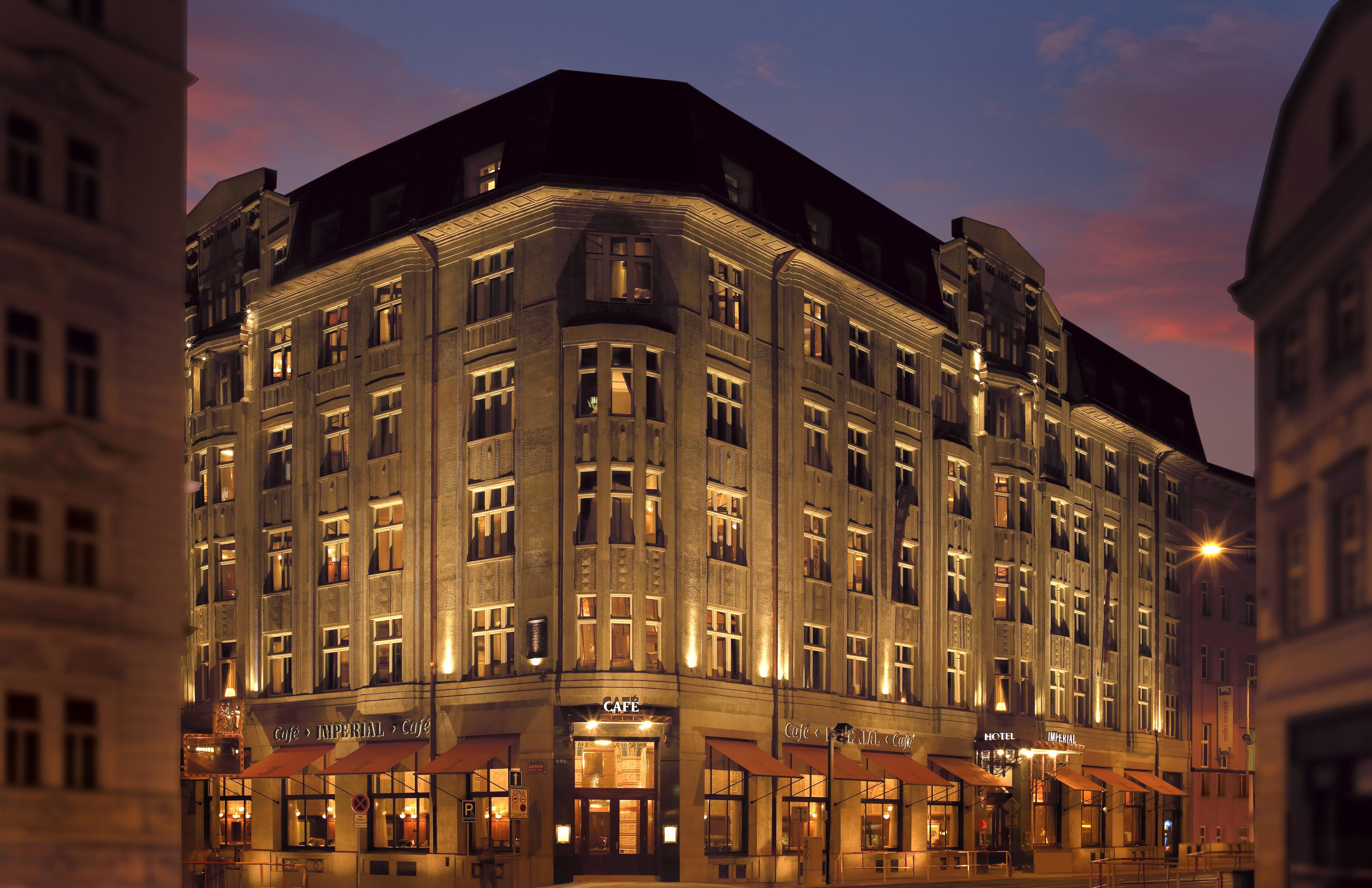Art Deco Imperial Hotel Прага Екстер'єр фото
