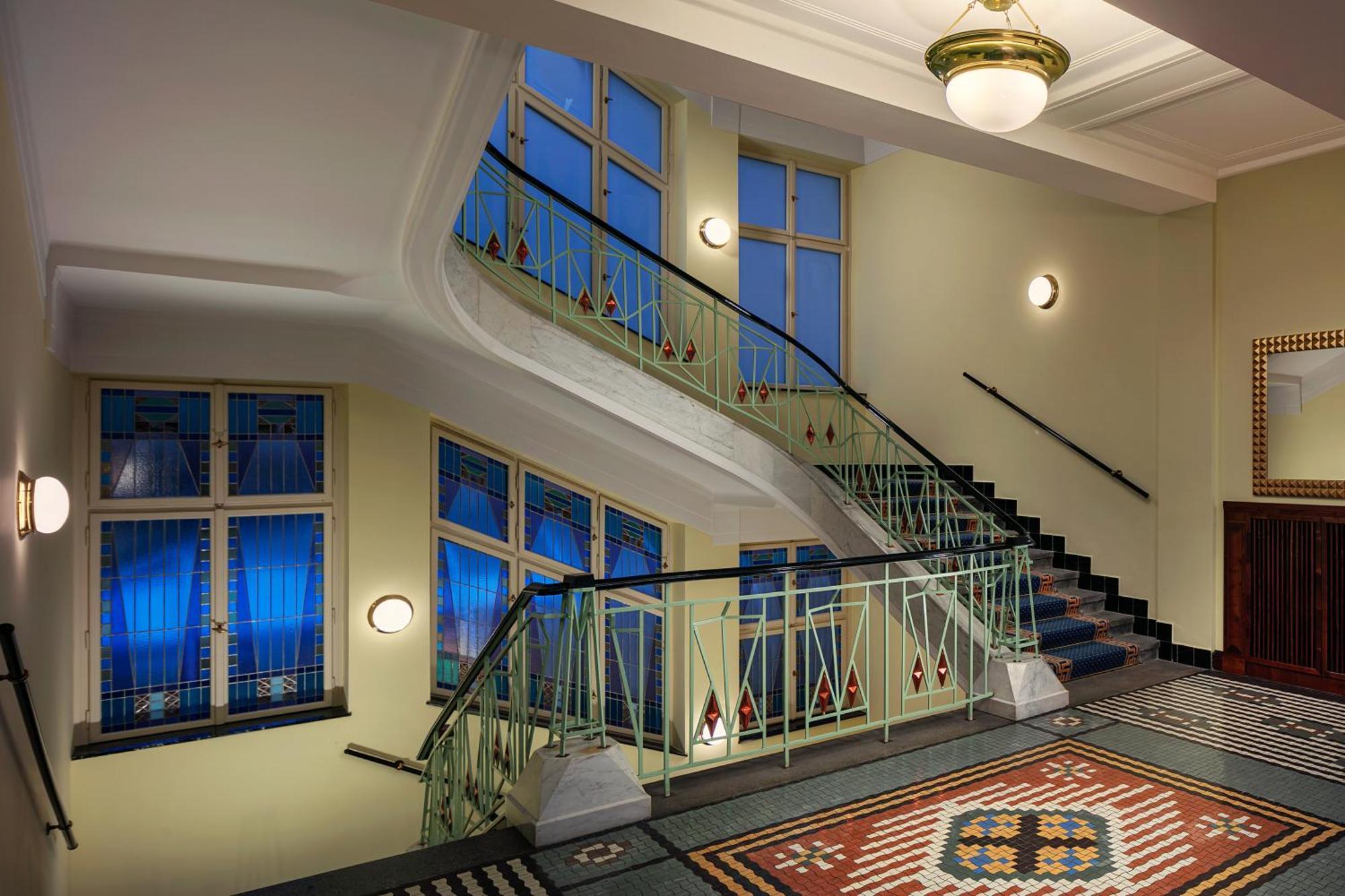 Art Deco Imperial Hotel Прага Екстер'єр фото Interior of the hotel