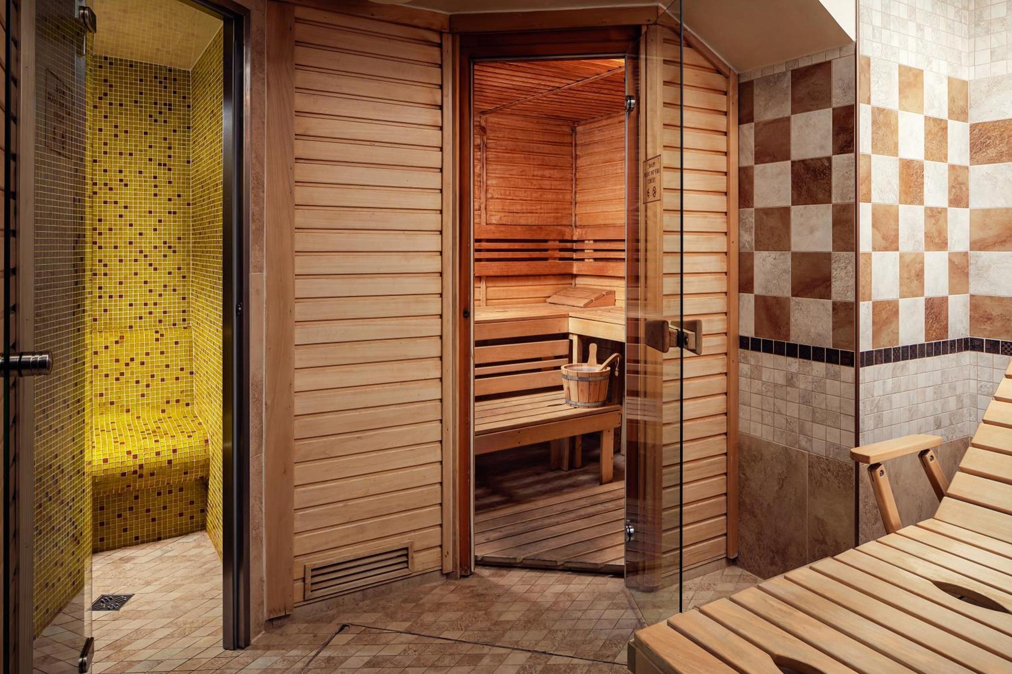 Art Deco Imperial Hotel Прага Екстер'єр фото A modern Finnish sauna